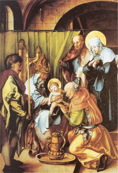 Beschneidung Jesu מילת ישו (אלברכט דירר)