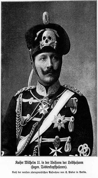 קייזר וילהלם השני - Wilhelm II- גודש עטורים עם ג"מ בראש.